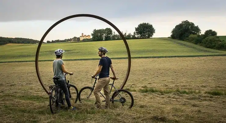 Der Radweg Hohe Straße