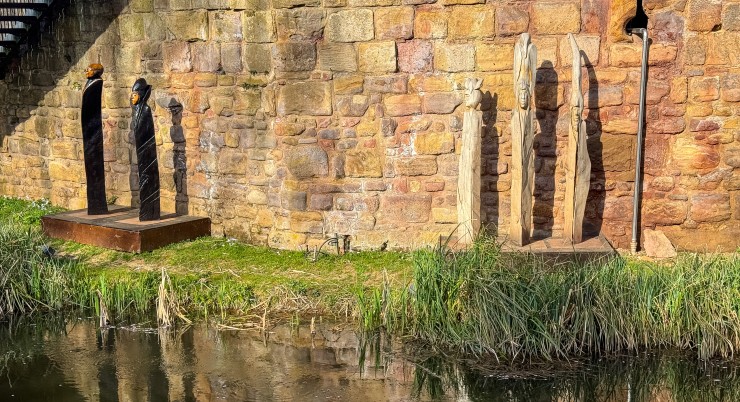Art around the castle
