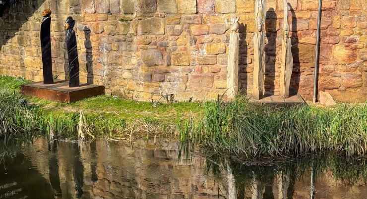 Art around the castle